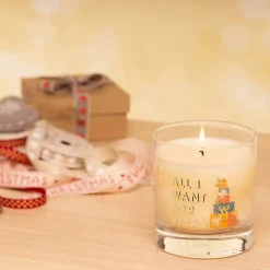 All I Want For Xmas Medium Candle Sale