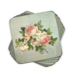 Pimpernel Antique Rose Set of 6 Coasters Best