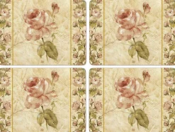 Pimpernel Antique Rose Set of 4 Placemats Fashion