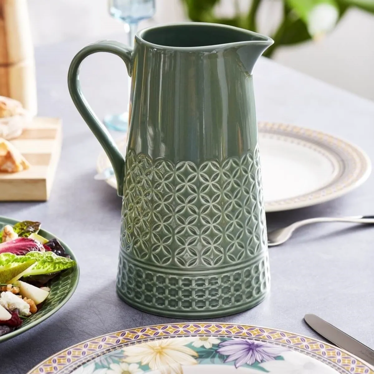Portmeirion Atrium Embossed Large Jug Hot
