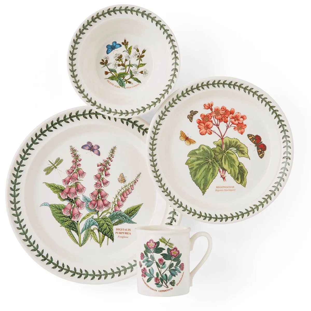 Portmeirion Botanic Garden 16 Piece Dinner Set Outlet