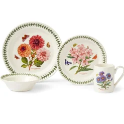 Portmeirion Botanic Garden 4 Piece Mixed Motif Set Hot