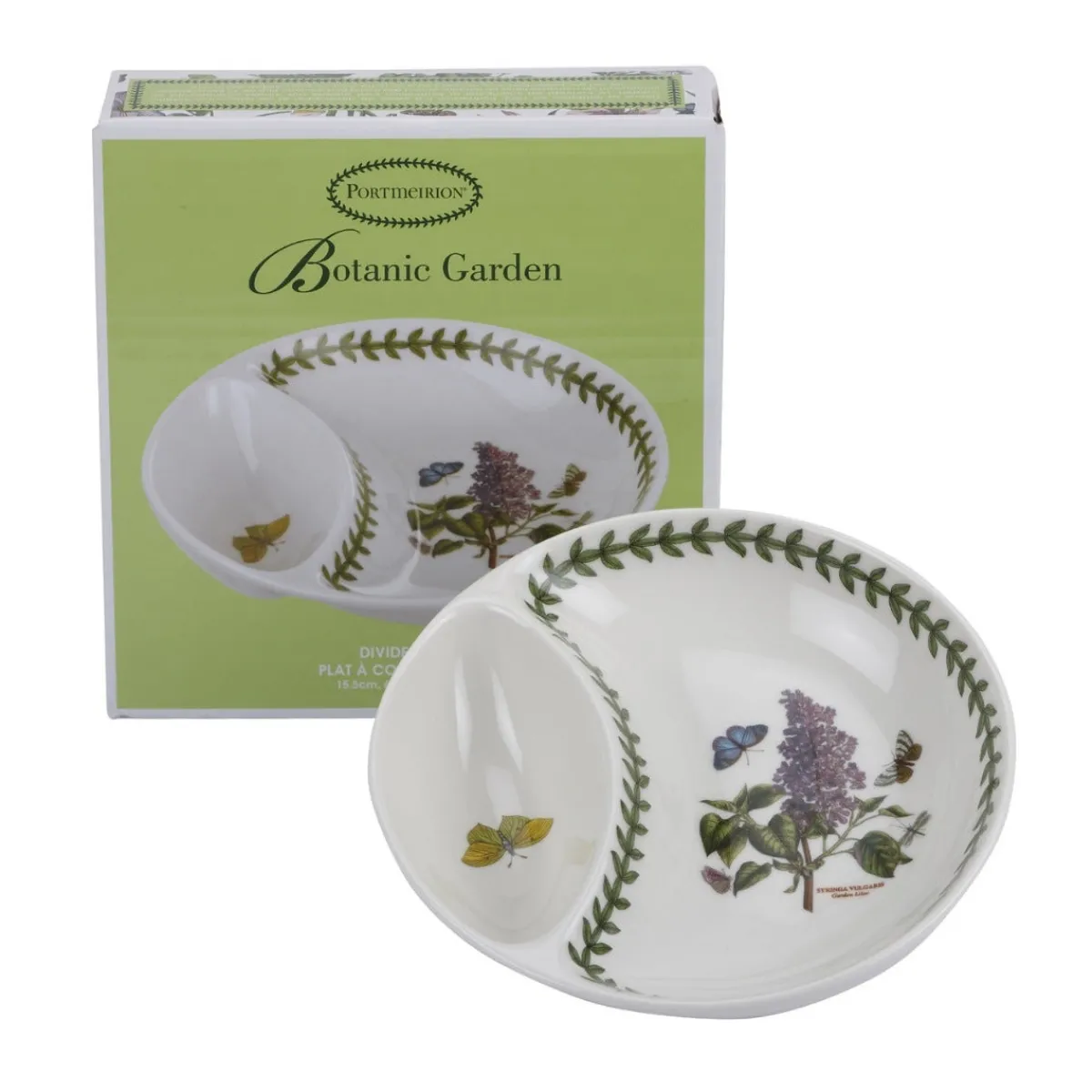 Portmeirion Botanic Garden Circular Divided Serving Dish Sale