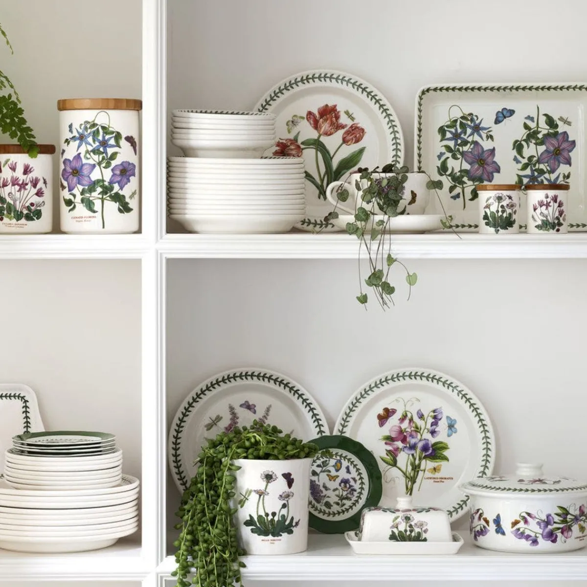 Portmeirion Botanic Garden Circular Divided Serving Dish Sale