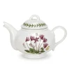 Portmeirion Botanic Garden Cyclamen 1 Cup Teapot Clearance