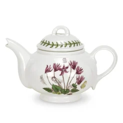 Portmeirion Botanic Garden Cyclamen 1 Cup Teapot Clearance