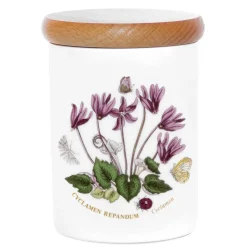 Portmeirion Botanic Garden Cyclamen Storage Jar, 10cm Hot