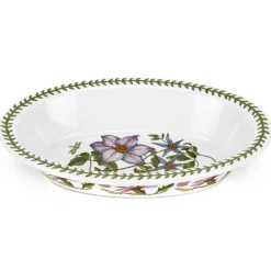Portmeirion Botanic Garden Deep Oval Baking Dish New