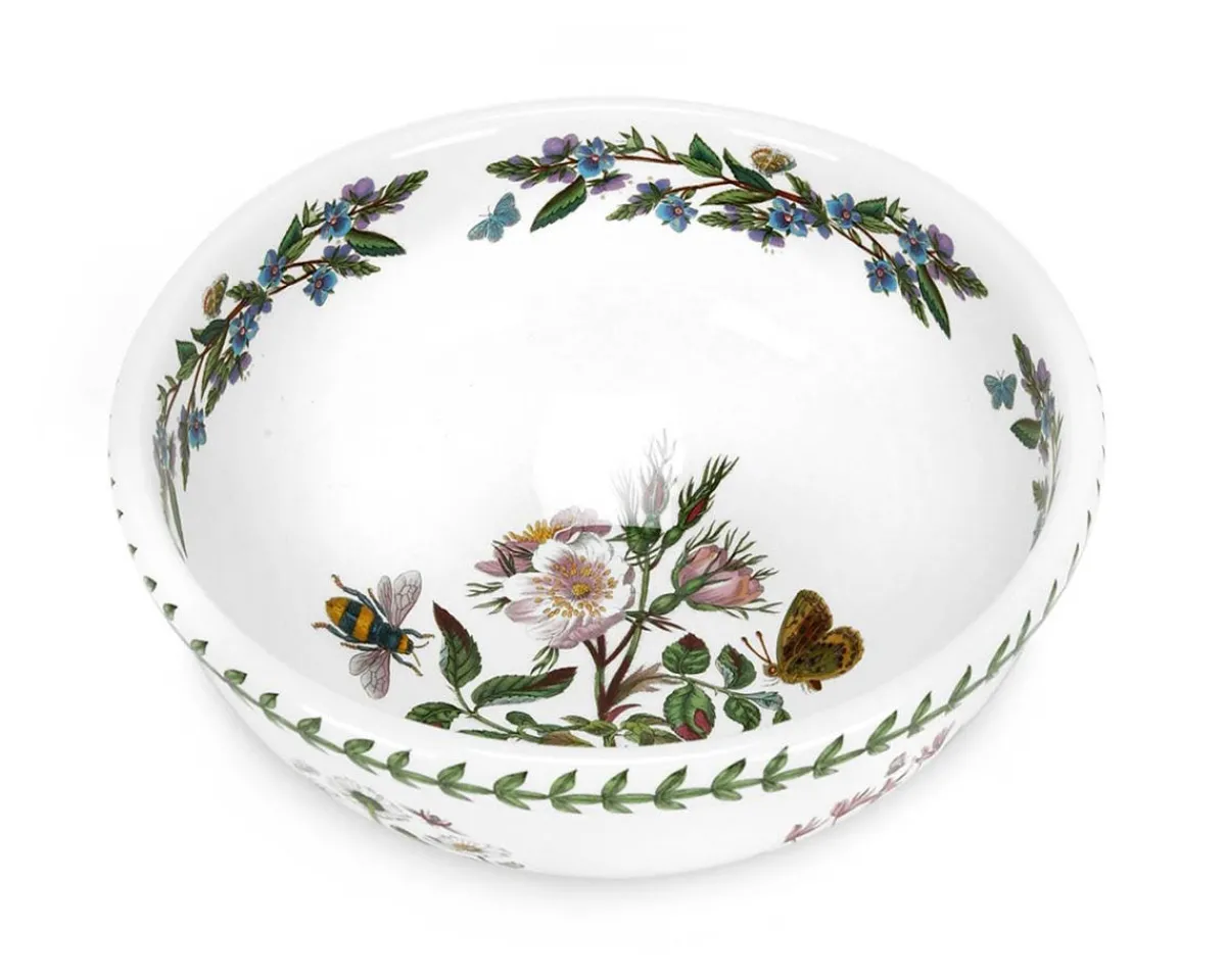 Portmeirion Botanic Garden Dog Rose Salad Bowl, 23cm Hot