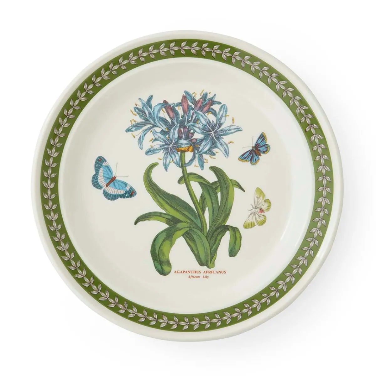 Portmeirion Botanic Garden Etchings Dinner Plate, African Lily Best