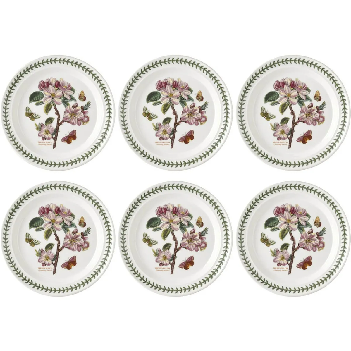 Portmeirion Botanic Garden Flowering Almond Dinner Plates Discount