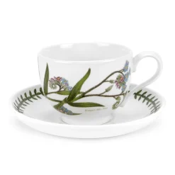 Portmeirion Botanic Garden Forget Me Not Teacup & Saucer Outlet