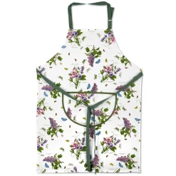 Pimpernel Botanic Garden Full Pattern Cotton Apron Outlet