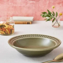 Portmeirion Botanic Garden Harmony 4 Pasta Bowls, Forest Hot