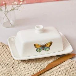 Portmeirion Botanic Garden Harmony Butter Dish Outlet