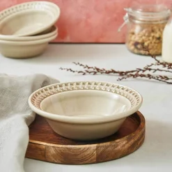 Portmeirion Botanic Garden Harmony Cereal Bowl, Stone Hot