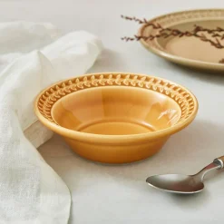 Portmeirion Botanic Garden Harmony Cereal Bowl, Amber New