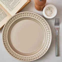 Portmeirion Botanic Garden Harmony Dinner Plate, Stone New