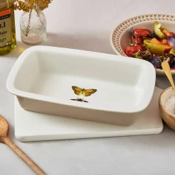 Portmeirion Botanic Garden Harmony Small Roaster, Stone Discount
