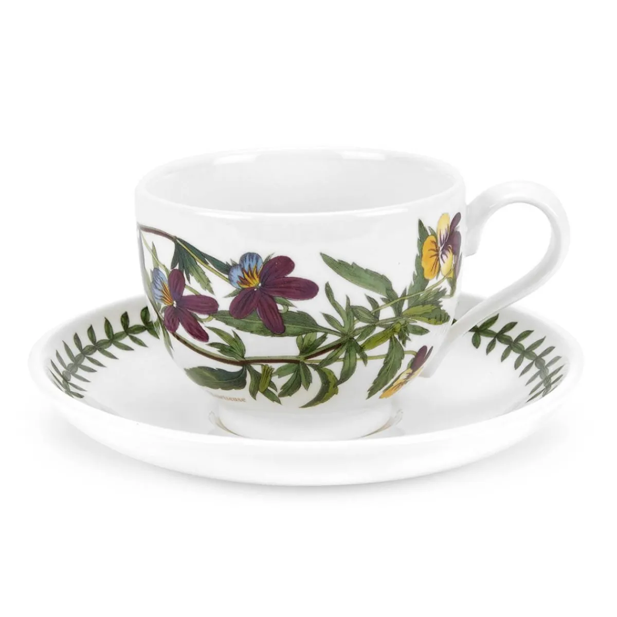 Portmeirion Botanic Garden Heartsease Teacup & Saucer Online