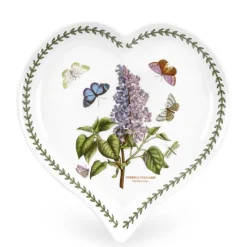 Portmeirion Botanic Garden Lilac Heart Dish Clearance
