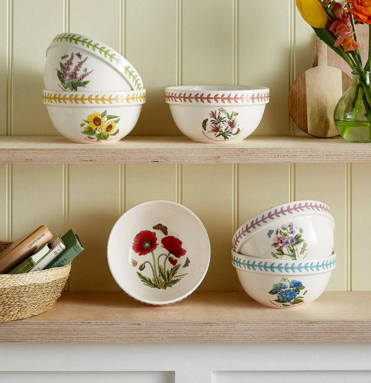 Portmeirion Botanic Garden Meadow 7" Stacking Bowl, Sunflower Sale