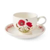 Portmeirion Botanic Garden Meadow Breakfast Teacup & Saucer, Poppy Discount