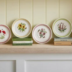 Portmeirion Botanic Garden Meadow Bread Plate, Poppy Fashion