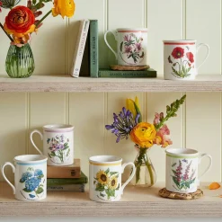 Portmeirion Botanic Garden Meadow Breakfast Mug, Foxglove Fashion