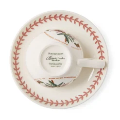 Portmeirion Botanic Garden Meadow Breakfast Teacup & Saucer, Azalea Online