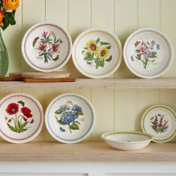 Portmeirion Botanic Garden Meadow Pasta Bowl, Hydrangea Fashion
