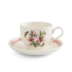 Portmeirion Botanic Garden Meadow Set of 6 Teacups & Saucers, Assorted Sale