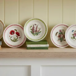 Portmeirion Botanic Garden Meadow Side Plate, Poppy Hot