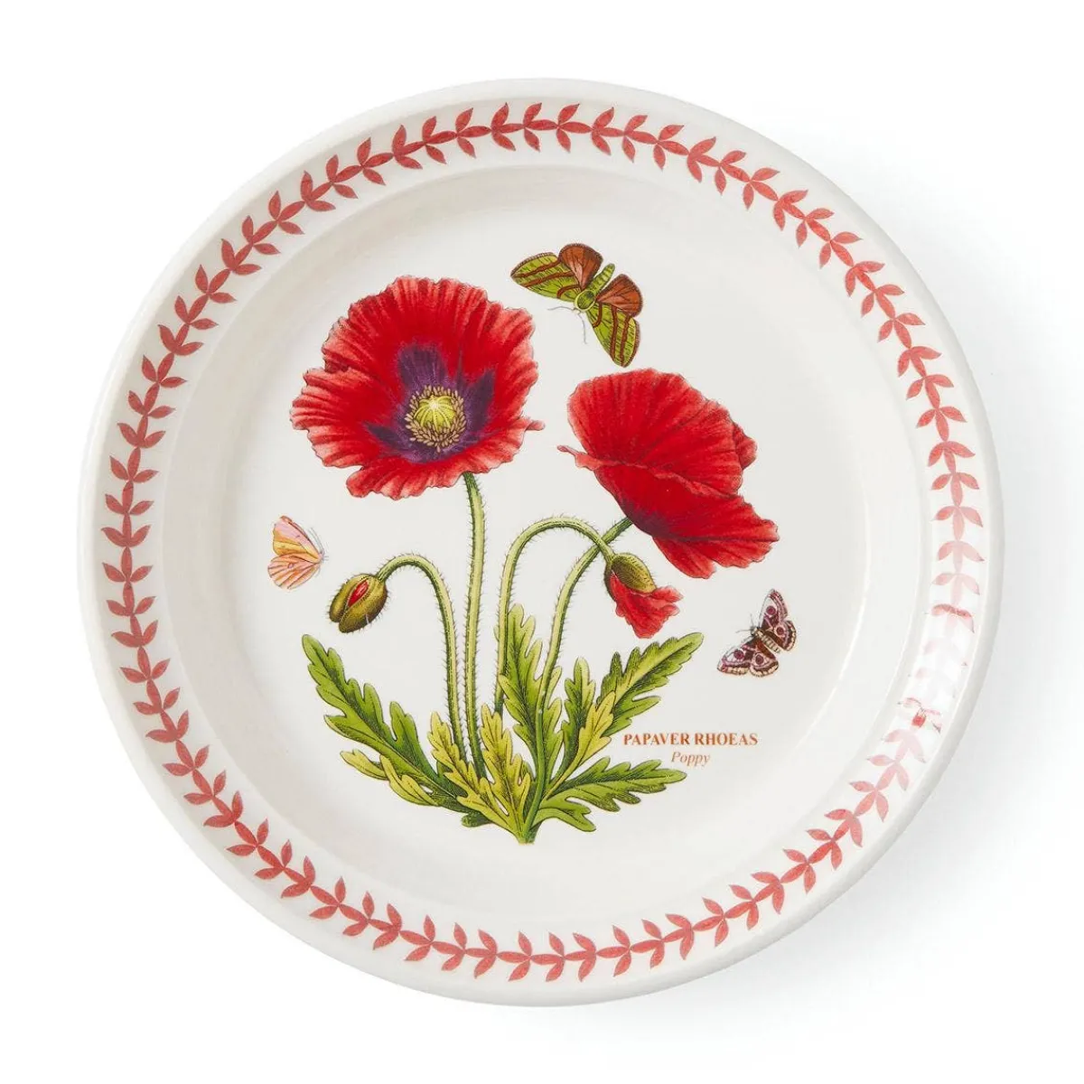 Portmeirion Botanic Garden Meadow Small Dinner Plate, Poppy Online