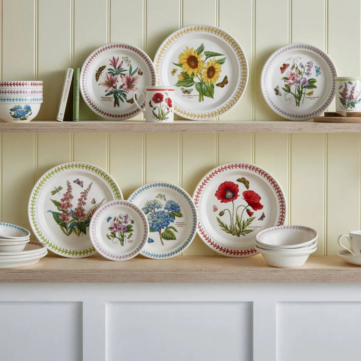 Portmeirion Botanic Garden Meadow Small Dinner Plate, Foxglove Online