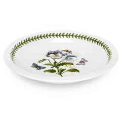 Portmeirion Botanic Garden Pansy Low Bowl, 22cm New