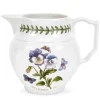 Portmeirion Botanic Garden Pansy 0.5pt Staffordshire Jug Clearance