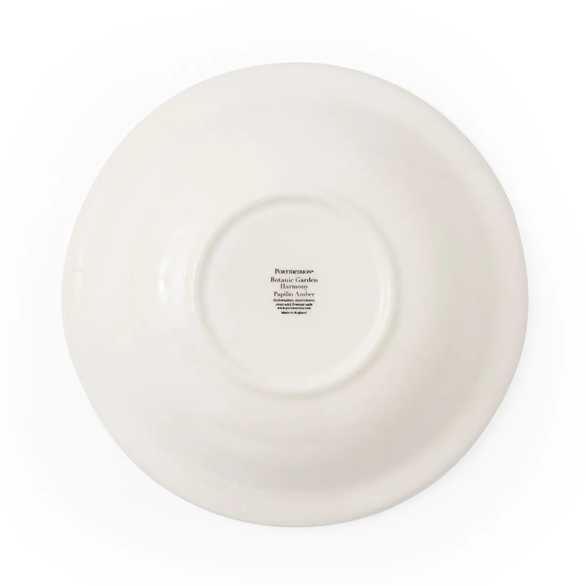 Portmeirion Botanic Garden Papilio Amber Pasta Bowl Outlet