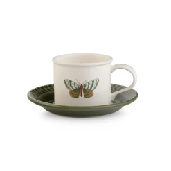 Portmeirion Botanic Garden Papilio Cup & Saucer, Forest Outlet