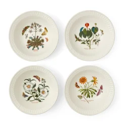 Portmeirion Botanic Garden Papilio set of 4 Pasta Bowls Outlet