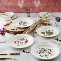Portmeirion Botanic Garden Papilio set of 4 Dinner Plates New