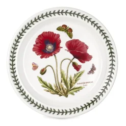 Portmeirion Botanic Garden Poppy Plate, 20cm Fashion