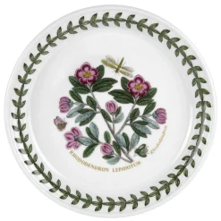 Portmeirion Botanic Garden Rhododendron Bread Plate New