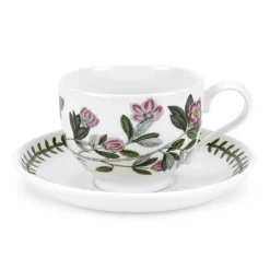 Portmeirion Botanic Garden Rhododendron Teacup & Saucer Fashion