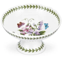 Portmeirion Botanic Garden Scalloped Edge Footed Bowl Fashion