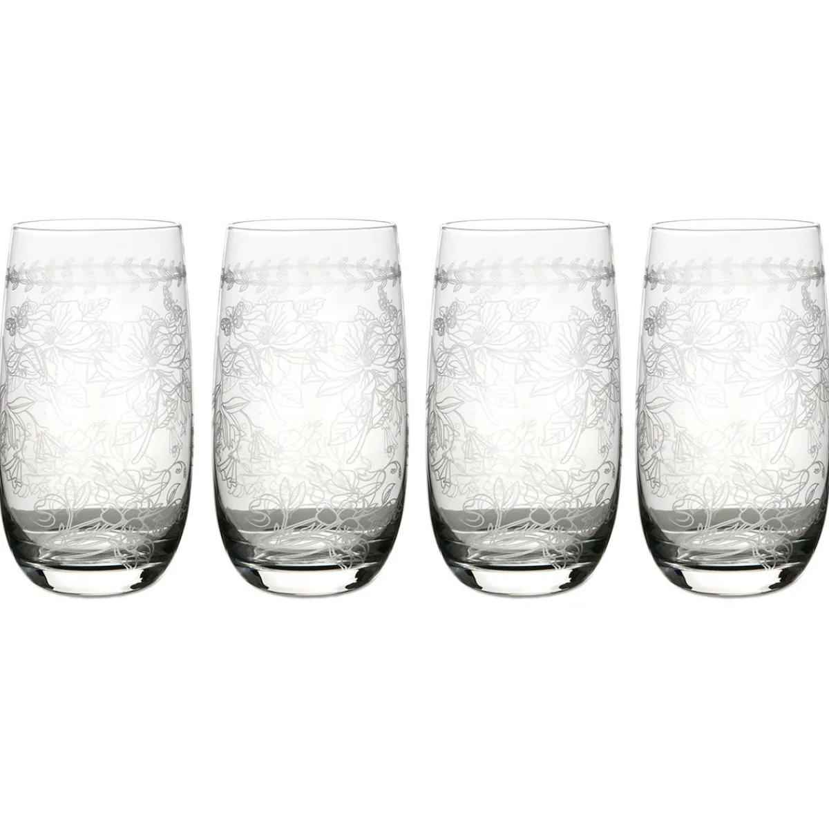 Portmeirion Botanic Garden Set of 4 Highball Glasses Outlet