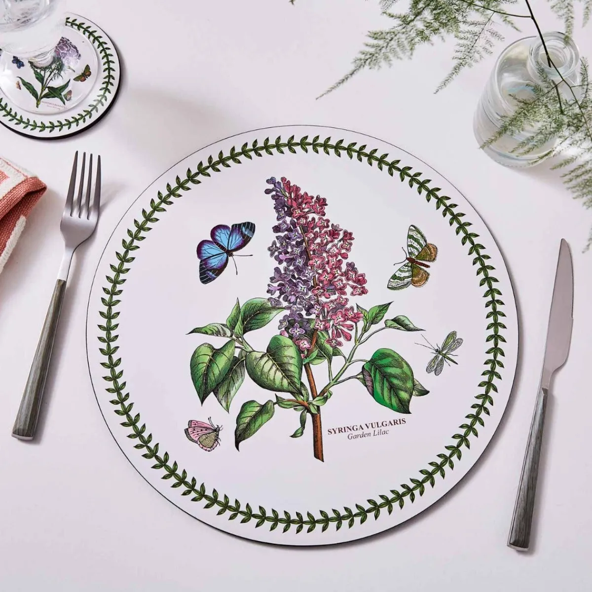 Pimpernel Botanic Garden Set of 4 Round Placemats Outlet