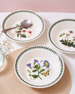 Portmeirion Botanic Garden Set of 6 Soup Plates Hot