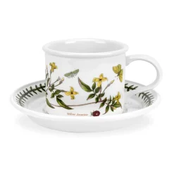 Portmeirion Botanic Garden Yellow Jasmine Teacup & Saucer Best