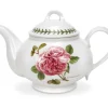 Portmeirion Botanic Roses 2 Pint Teapot Outlet